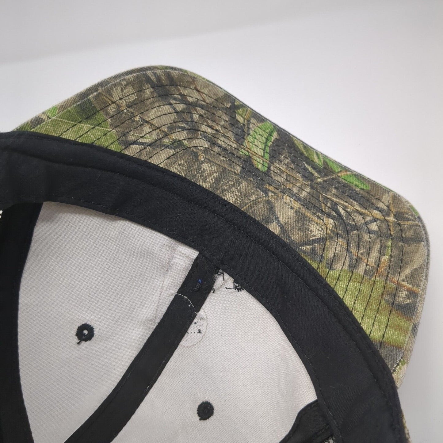 Remington Strapback Trucker Hat Camo One Size Adjustable Mesh Trim