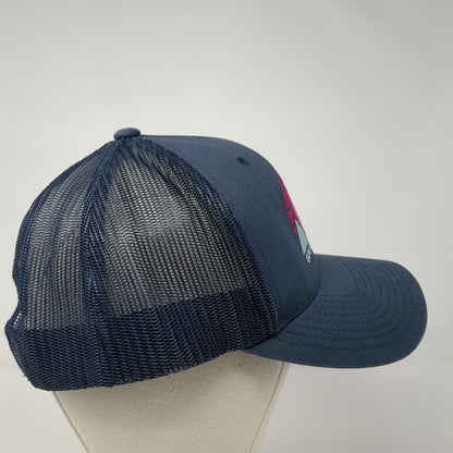 Gem State Of Mind Snapback Mesh Back Trucker Hat Blue One Size Yupoong