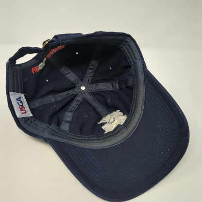 US Open 2020 Winged Foot Slideback Hat Blue One Size Adjustable USGA Member