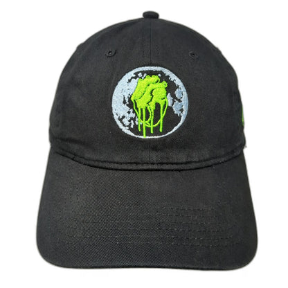 X BIG Chris Brown Dripping Heart Moon Hat Black Green One Size Baseball Cap