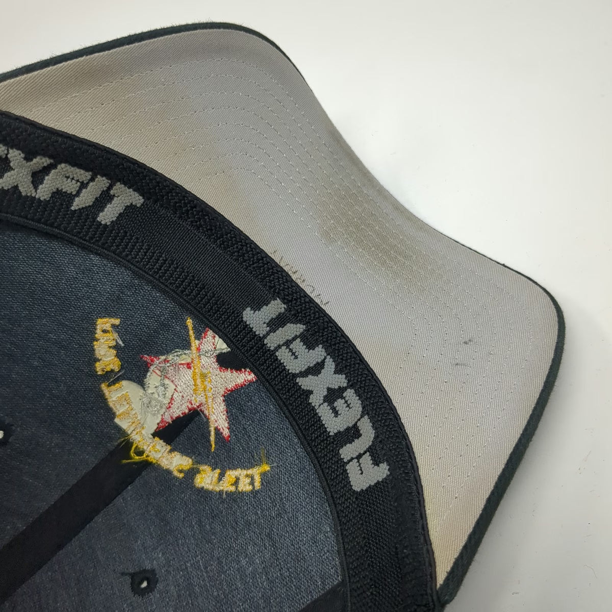 Yupoong Flexfit Baseball Cap Black XL 266th Range Squadron Air Force Unit Hat