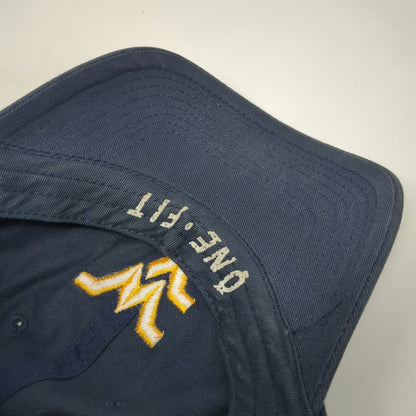 West Virginia Mountaineers NCAA Top of the World Blue One Size Hat Stretch Fit