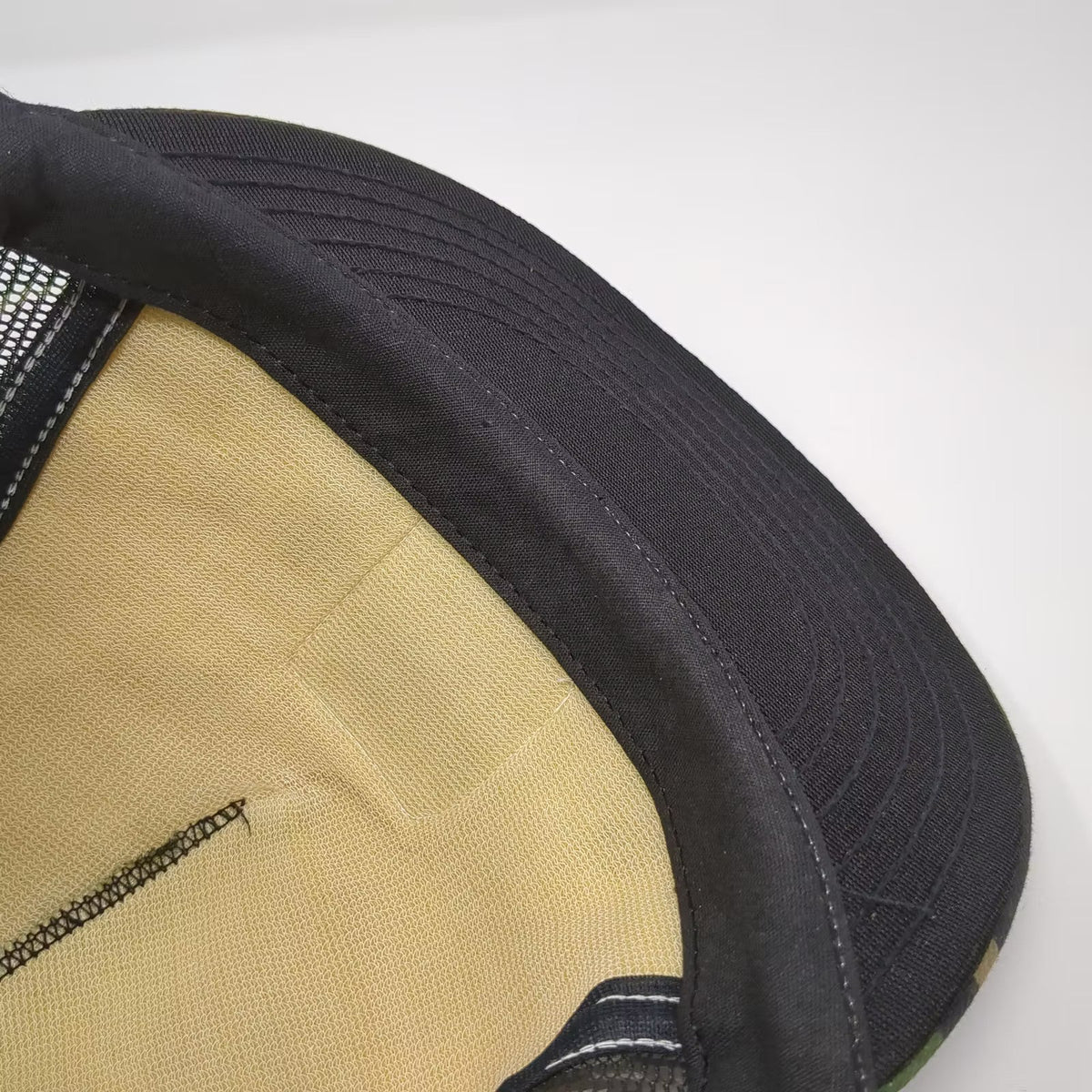 Challenger Caps Gold Kist Camo Trucker Hat Mesh Snapback Green OSFM USA Made