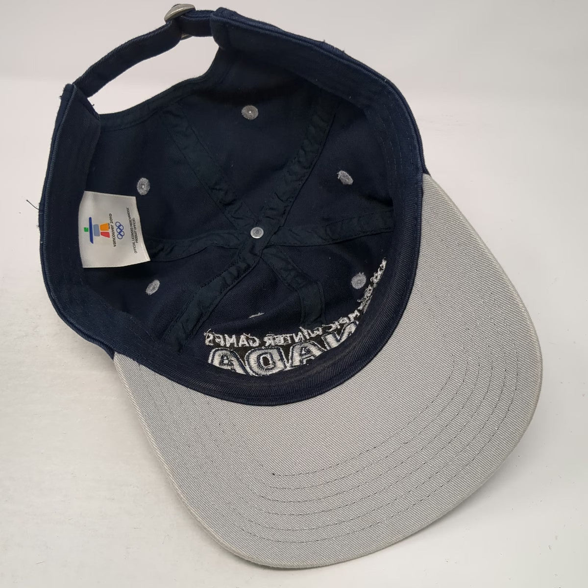 Official Licensed Baseball Cap Blue One Size Vancouver 2010 Canada Games Hat