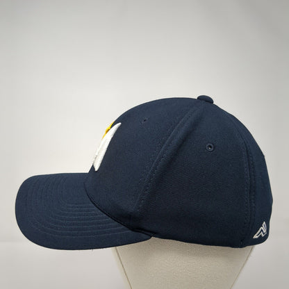 M Star Logo Fitted Hat Blue 6 7/8-7 3/8 Pacific Headwear Performance