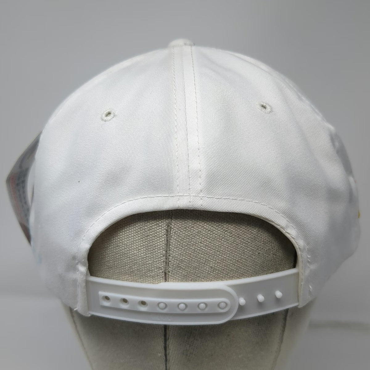 Sports Specialties NBC Sports 5 Panel White Hat Snapback Side Logo Vintage W/Tag