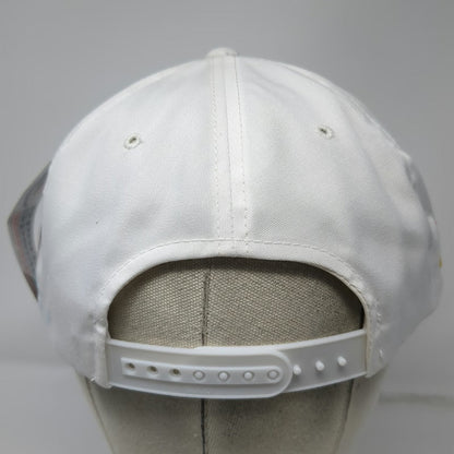 Sports Specialties NBC Sports 5 Panel White Hat Snapback Side Logo Vintage W/Tag