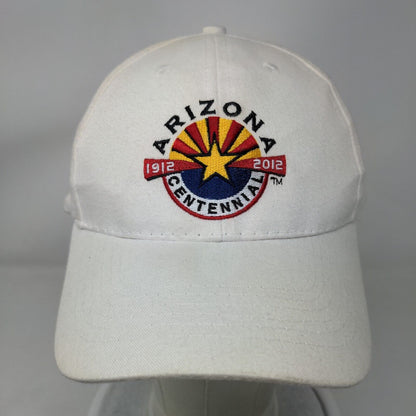 Arizona Centennial 1912-2012 Slideback Hat Cream One Size Embroidered AMC
