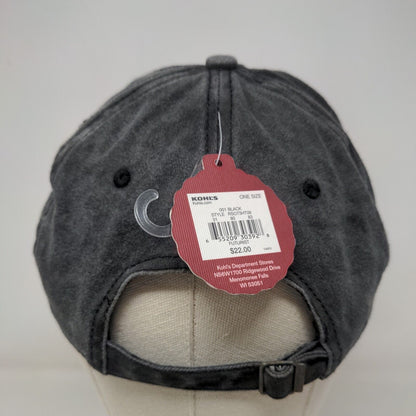 Futurist Slideback Hat OS Gray Embroidered W/Tags Authentic American Heritage