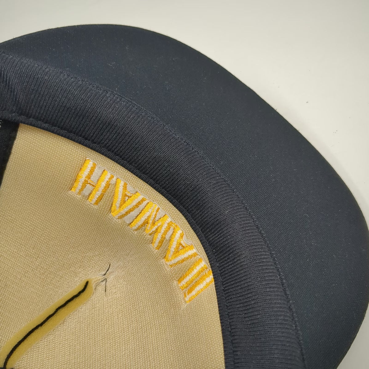 Intercontinental Corp Hawaii Trucker Hat Black One Size Mesh Rope Scrambled Eggs