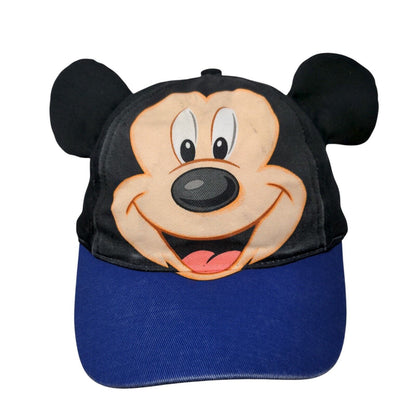 Mickey Mouse Ears Snapback Hat Multi One Size Adjustable Colorblock