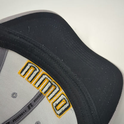 Russell Trucker Hat Gray One Size UWO Athletic Embroidered Mesh Back Snapback