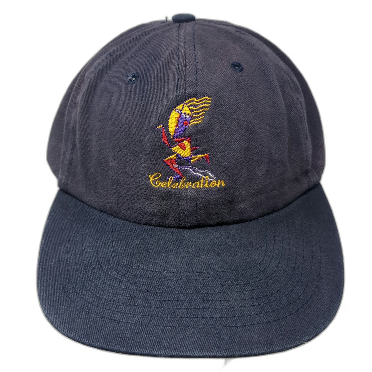 Basic Hat Baseball Cap Blue One Size Celebration Florida Logo Cotton Slideback