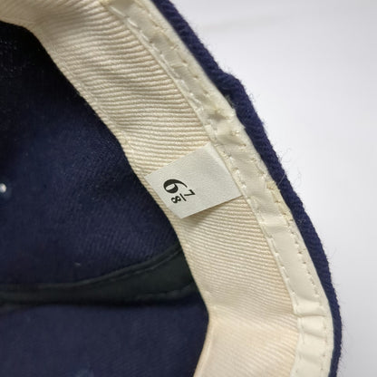New Era Cap Blue Red 6 7/8 Angels MLB Diamond Collection Fitted Hat Vintage