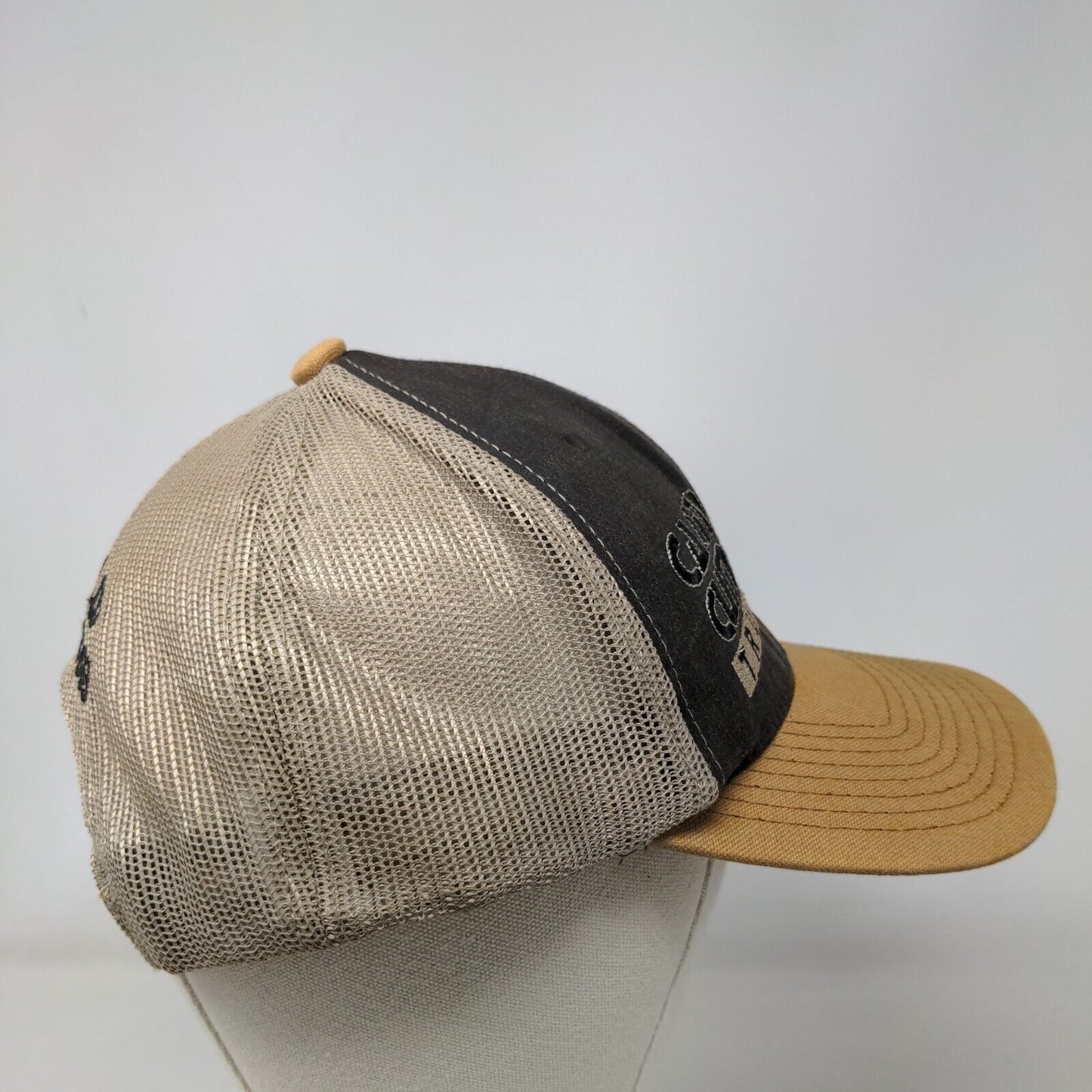 Cam Cummings Trucking Snapback Trucker Hat Brown One Size Mesh Back Outdoor Cap