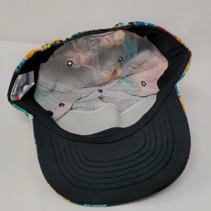 Ambush Insecticide Snapback Hat Multicolor OSFA Adjustable Floral Rope San Sun
