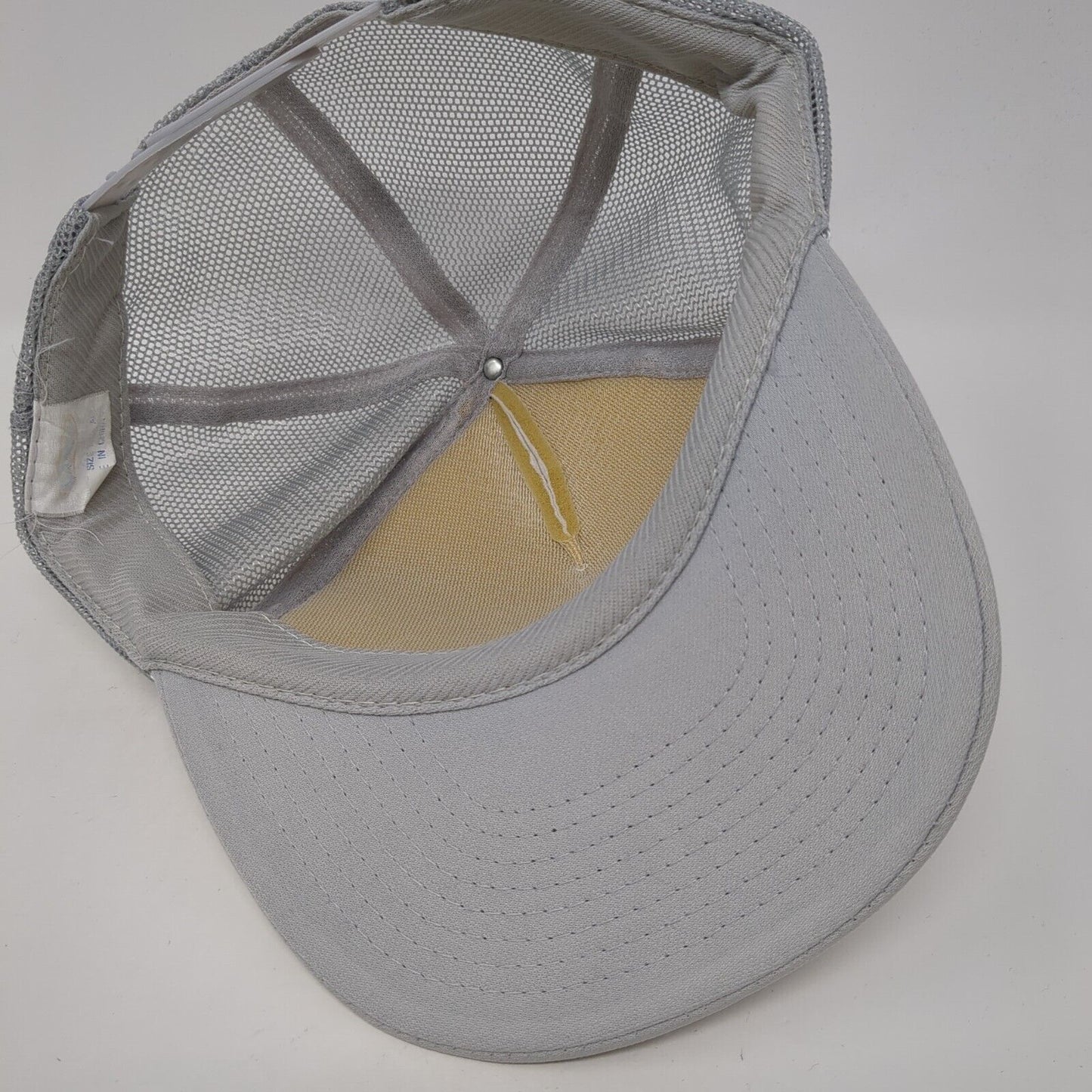 Strey's Valley Topper Sales Snapback Rope Trucker Hat Gray One Size