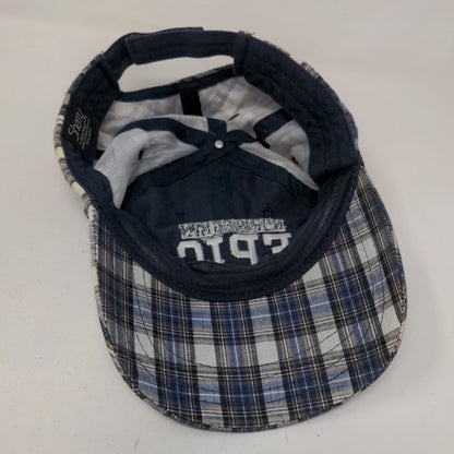 Norwegian Epic Strapback Hat Multi One Size Embroidered Plaid Sherry