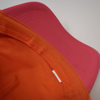 Hibiscus Flower Trucker Hat Multicolor One Size Adjustable Mesh Back Rope