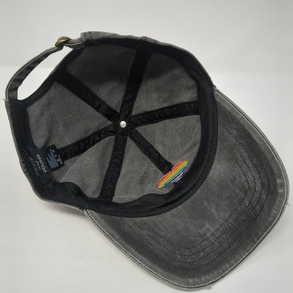 Rainbow Heart Slideback Hat Gray One Size Adjustable David And Young