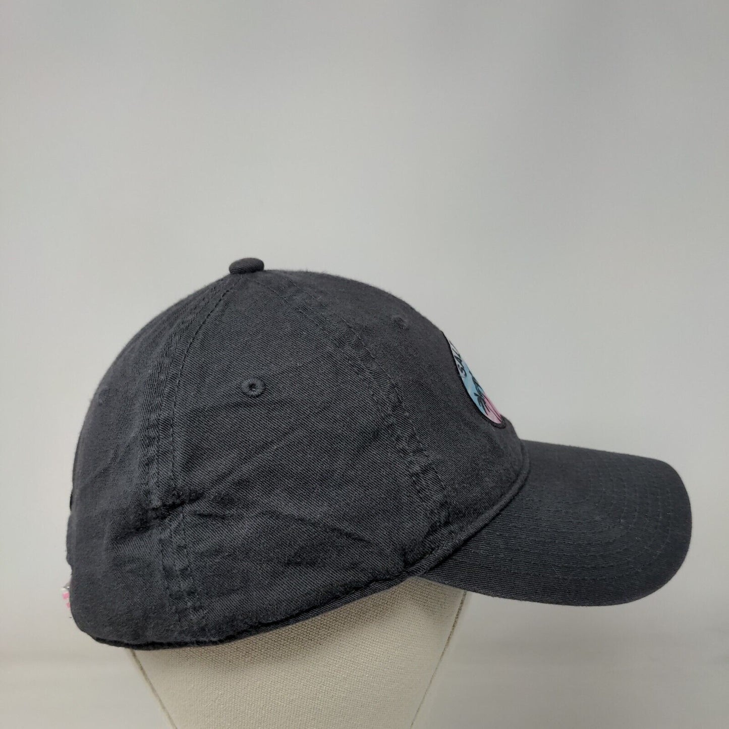 Salt Life Palm Tree Patch Slideback Hat Gray OSFM Adjustable Live Salty
