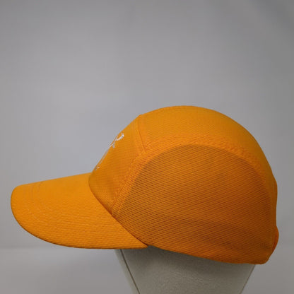 Shu's Idaho Running Co 5 Panel Cap Orange OS Adjustable Embroidered Headsweats