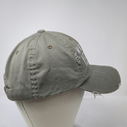 District Baseball Cap Green One Size My Hair Looked Good Yesterday Frayed Hat