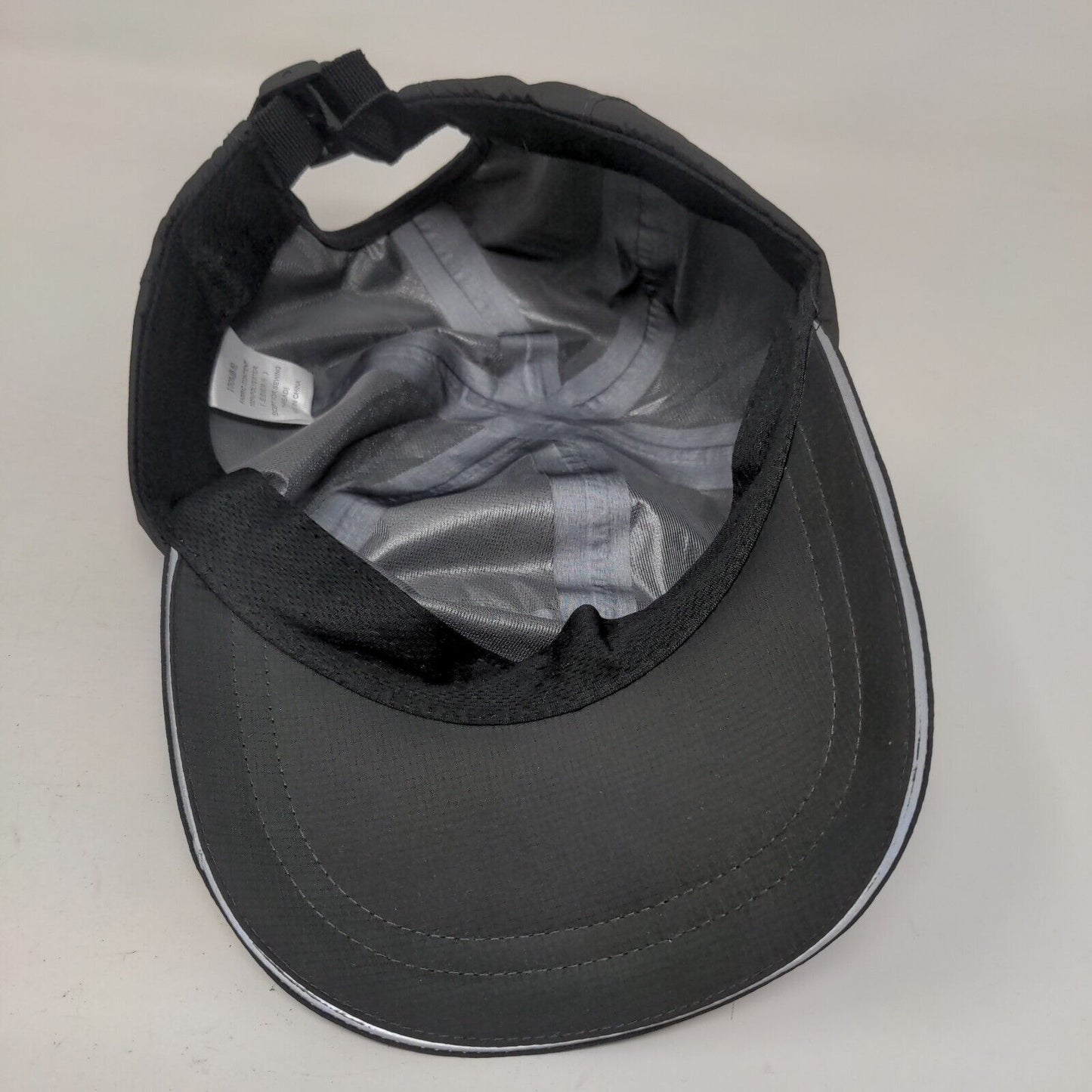 Unbranded Slideback Hat Solid Black One Size Adjustable Outdoor Blank