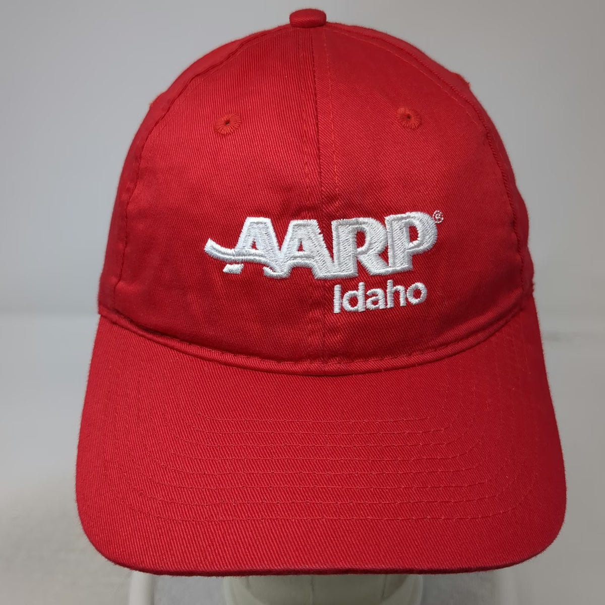 Port & Company Baseball Cap Red One Size AARP Idaho Strapback Adjustable Hat