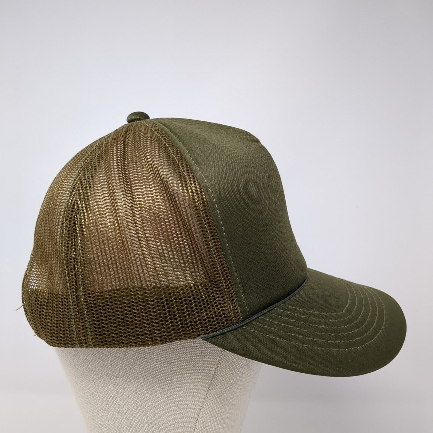 YoungAn Snapback Trucker Hat Multicolor One Size Adjustable Mesh Back Rope