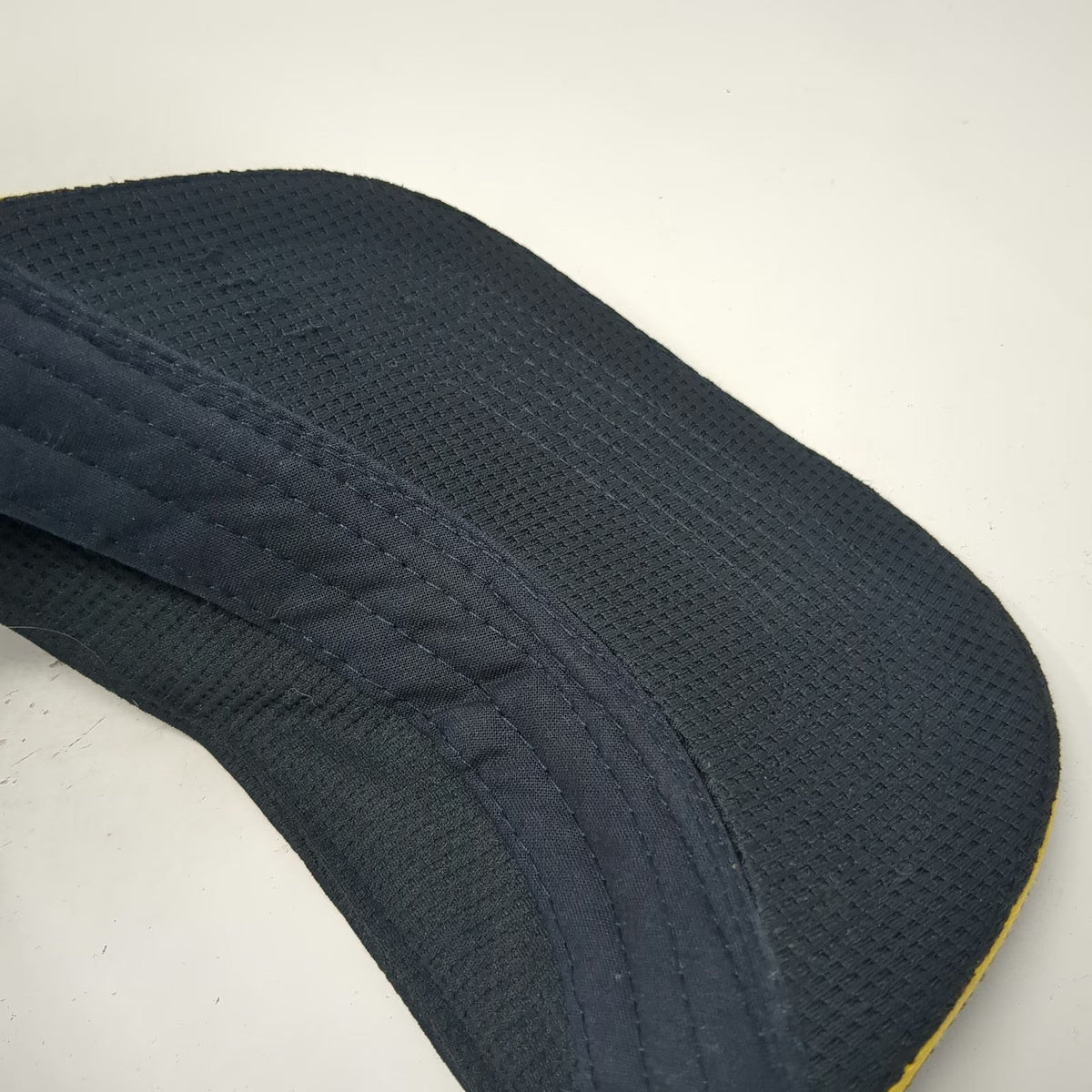 McDonald's Blue Yellow Red Visor One Size Snapback Hat Mesh Underbrim Logo