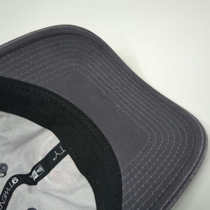 New Era MLB Chicago Cubs Baseball Cap Gray Blue Red OSFM 9TWENTY Slideback Hat