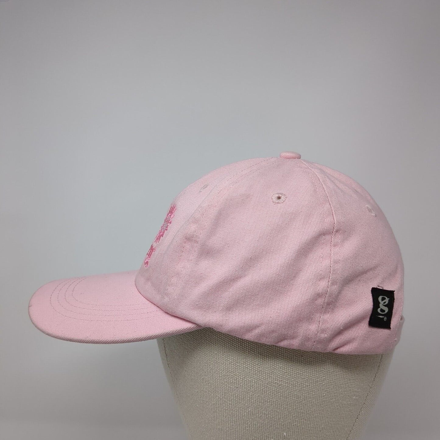 Sun Valley Slideback Hat Pink One Size Adjustable Embroidered Gear For Sports