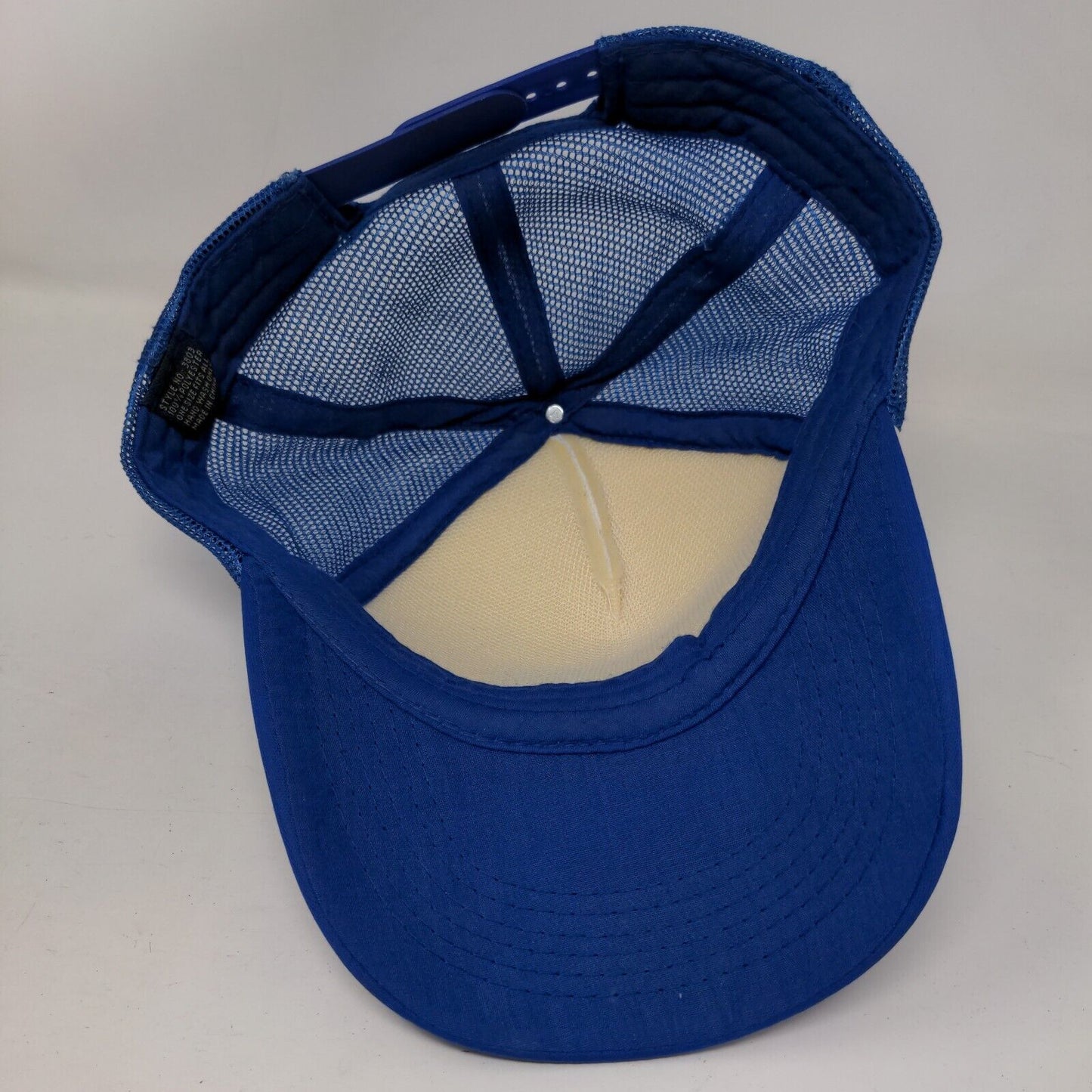 Liberty Students Snapback Mesh Back Trucker Hat Blue OSFA Colorblock