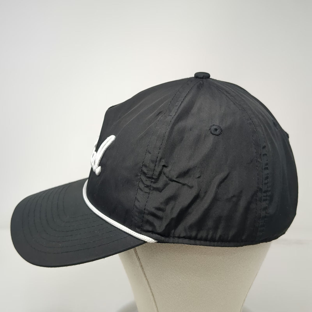 Bad Birdie 5 Panel Black One Size Hat Rope Snapback Bellair Golf Park Polyester