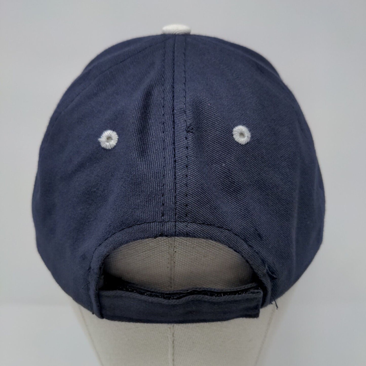 Morton Buildings Strapback Hat Blue OSFA Adjustable Embroidered TCB Elite Series