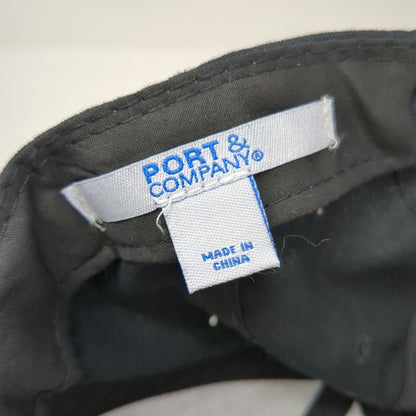 Port & Company Baseball Cap Black OS Northwest Culinary Institute Strapback Hat