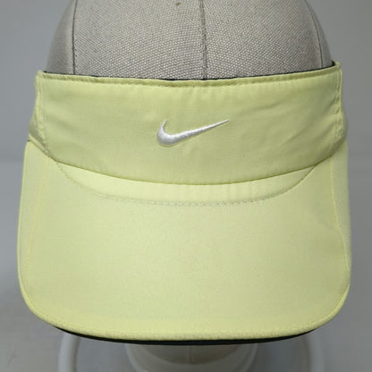 Nike Visor Green One Size Strapback Dri-Fit Featherlight Golf Running Hat