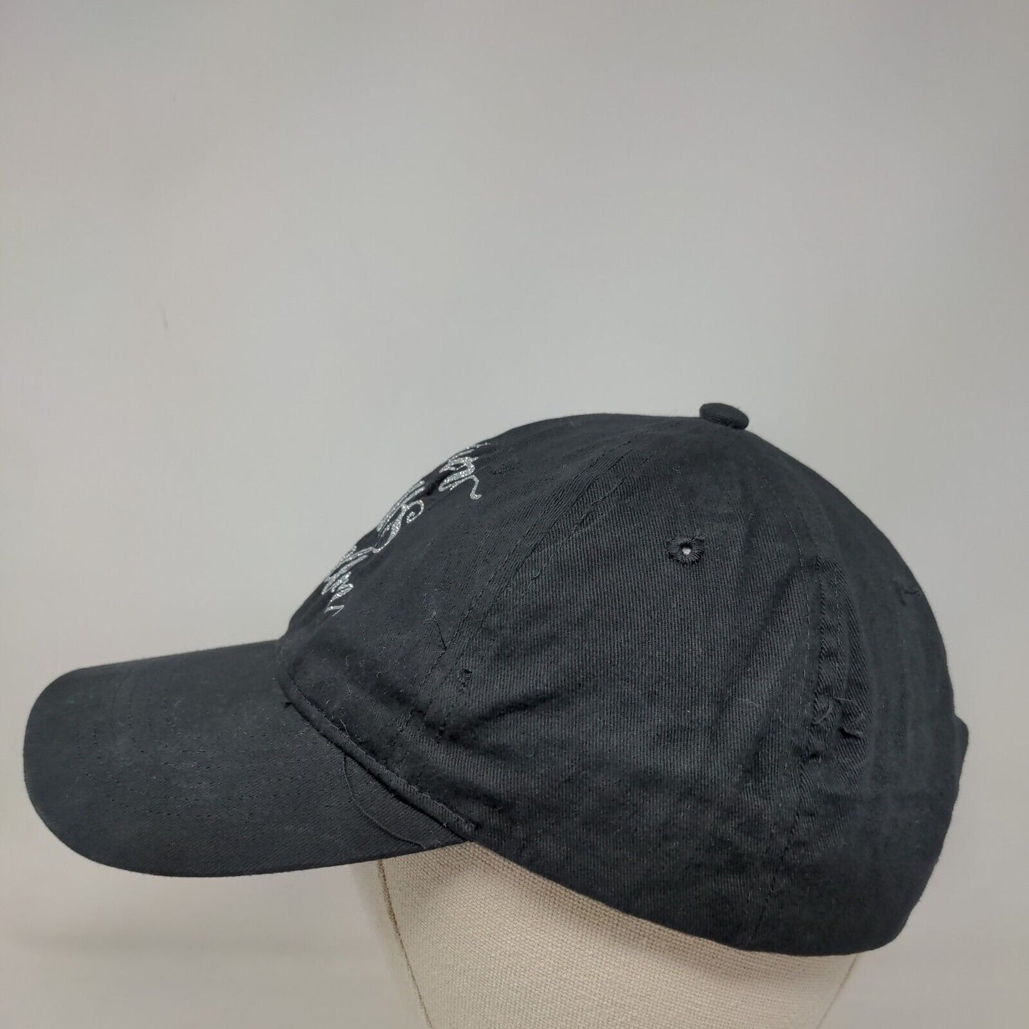 Future Mrs. Wallin Strapback Hat Black One Size Adjustable 6 Panel Big X