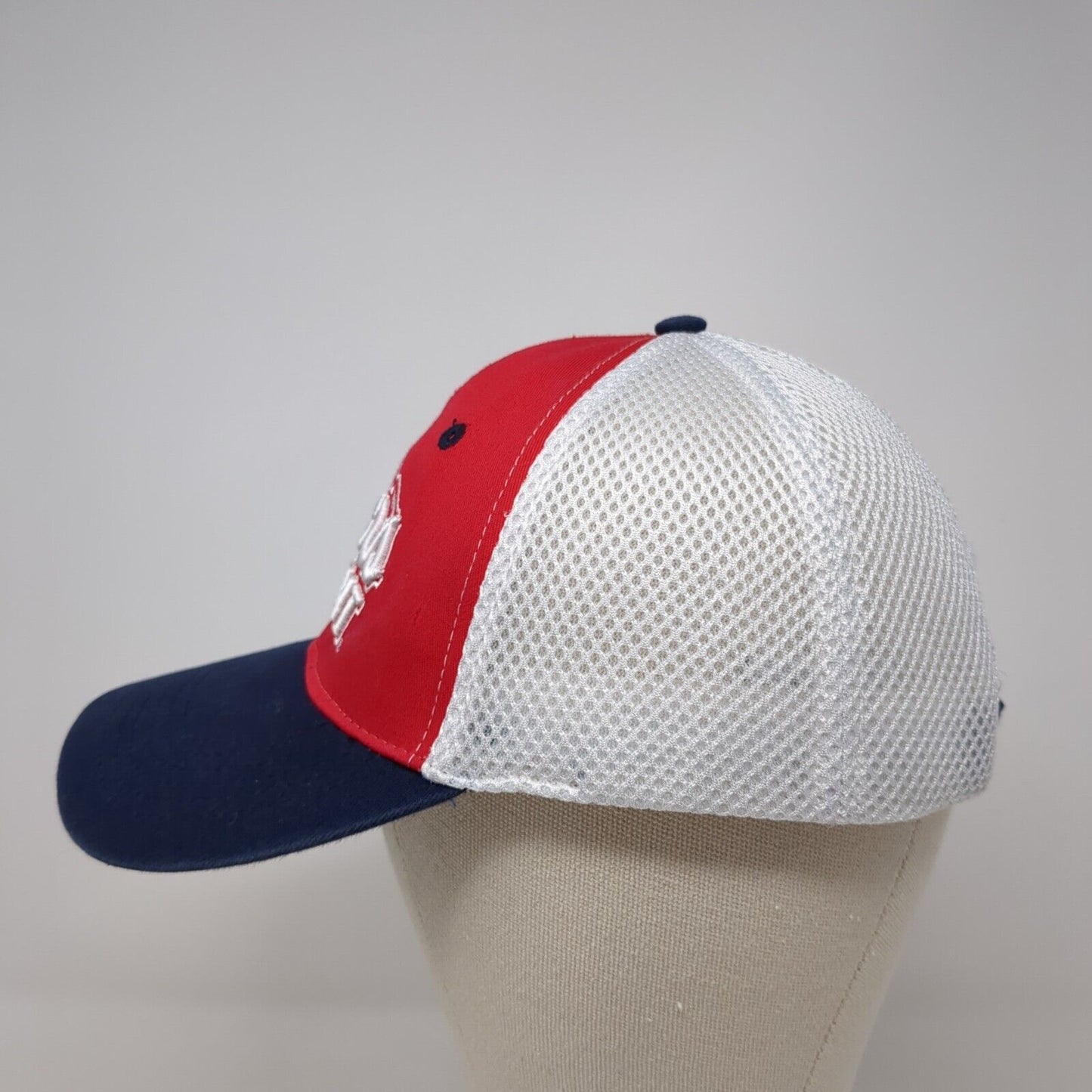 Coors Light Strapback Mesh Back Trucker Hat Multi One Size Colorblock