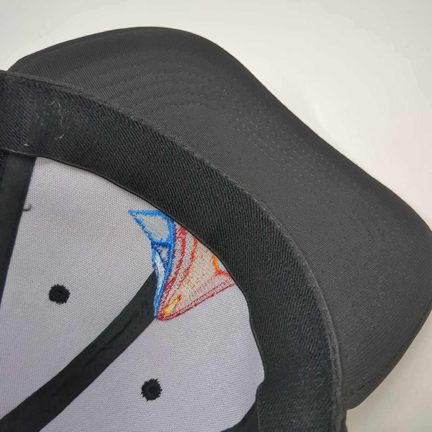 Baseball Cap Black XL Fitted MATLAB MathWorks Logo Embroidered Performance Hat