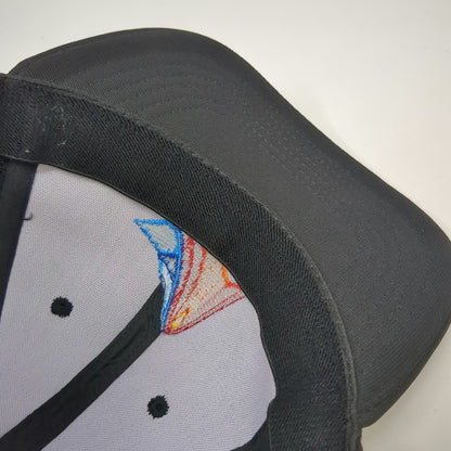 Baseball Cap Black XL Fitted MATLAB MathWorks Logo Embroidered Performance Hat