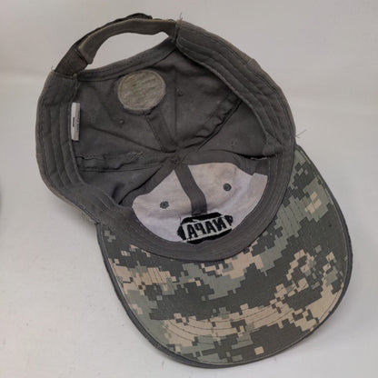 NAPA Racing Men's Strapback Hat Digital Camo OSFM Embroidered Logo Cotton
