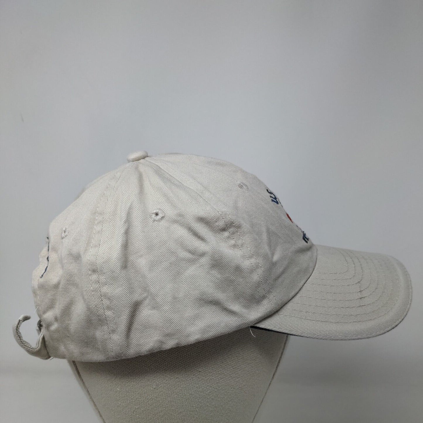US Open 2006 Winged Foot Slideback Hat Tan One Size Embroidered USGA Member