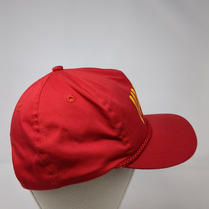 Boda's Bar & Grill Hollister Idaho Snapback Hat Red OS Adjustable Rope Otto