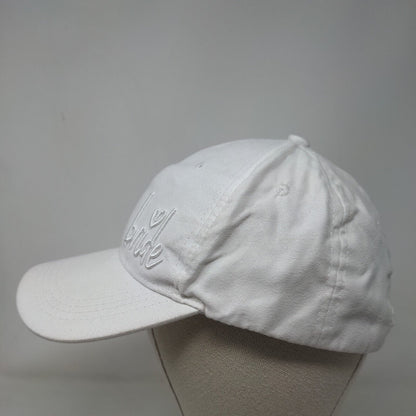 Bride Women's Snapback Hat White One Size Adjustable Embroidered Vented Holes