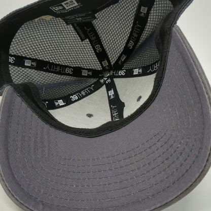 New Era Baseball Cap Gray L RockStorm Smith Bits Mesh Stretch Fit Hat