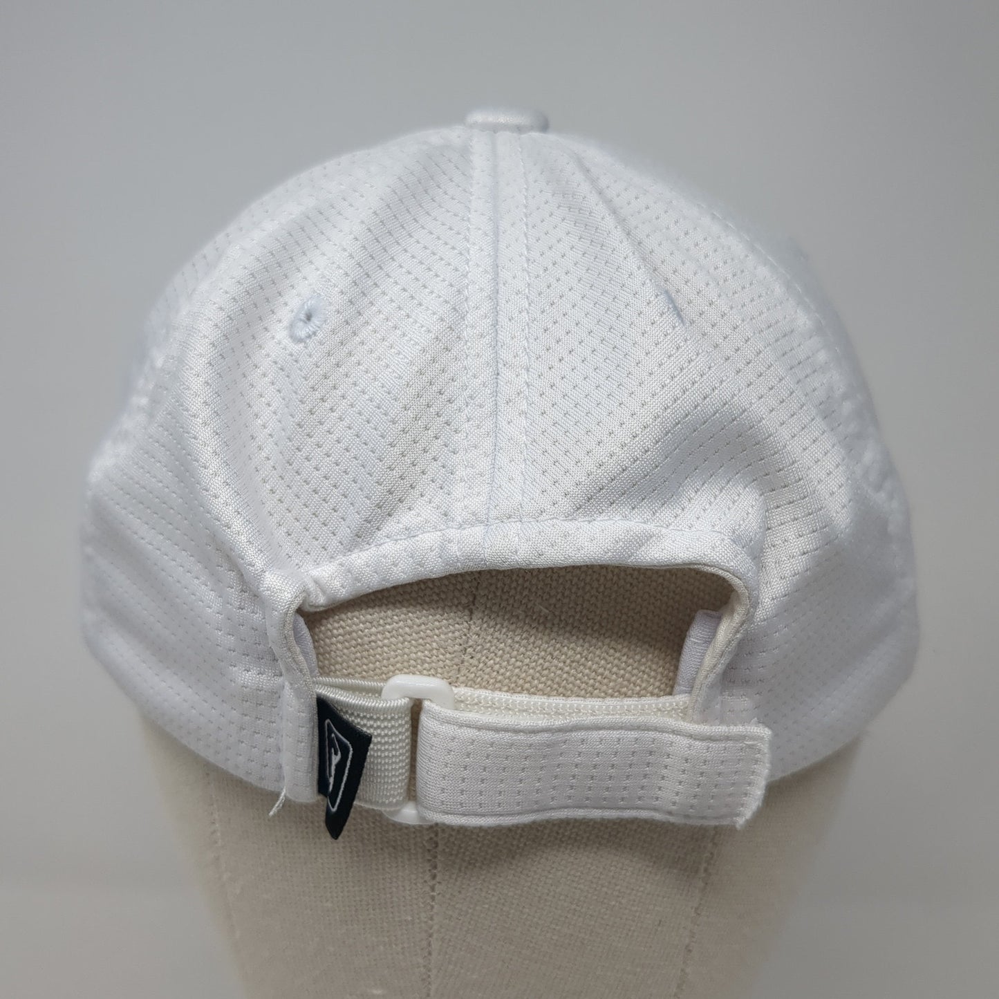 PGA Tour Logo Strapback Hat White One Size Adjustable Solid Outdoor