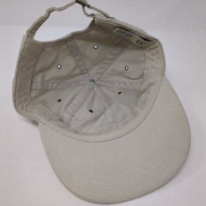 Gap Slideback Hat Tan One Size Adjustable Solid 6 Panel Blank Outdoor