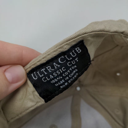 Swat Exterminating Co. Strapback Hat Tan One Size Ultra Club Classic Cut